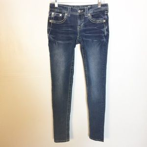 Miss Me Super Stretch Slim Medium Wash Jeggings